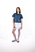Blusa Jeans Bordada Borboleta - loja online