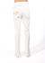Calça de Sarja com Bordado - Thê.re