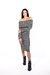 Vestido Tricot Listrado na internet