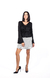 Blusa Tricot com Amarração e Babado - comprar online