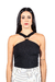 Blusa Jacard com Tiras de Elástico - loja online