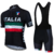 Ciclismo Jersey e Shorts Conjunto para Homens e Mulheres, Itália Team Bike Vestuário, Quick Dry, Riding Tshirt, Preto, 2022 - comprar online