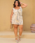 CONJUNO CROPPED E SHORT SAIA PLUS SIZE - Fernanda Modas