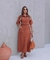 CONJUNTO BLUSA POLO SAIA COM BOTAO na internet