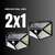 2 x 1 Reflector Solar con Sensor de Movimiento