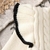 sweater crema con volados - tienda online
