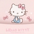 Imagen de babero silicona Hello kitty