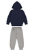 Conjunto em moletom de jaqueta e calça - loja online