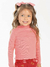 Blusa canelada em gola alta - NINA Closet Baby & Kids