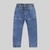 Calça jeans feminina com elastano e bolsos frontais
