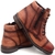 Bota Coturno Masculino Couro Legitimo Confotavel