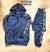 Conjunto Casaco e Calça Chimpa flanelado Infantil Masculino Inverno - Dlishop
