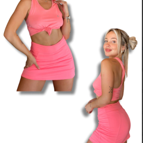 Short Pollera Combinado
