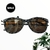 Oculos lente original modelo zi8475 armação tartuga estilo moncler - comprar online