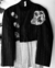 Mini blazer risca de giz classico top monster - comprar online
