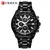 Curren relógio masculino de luxo original quartzo