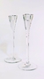 CANDELABROS TRANSPARENTES X 2 - comprar online