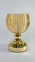 POTE AMBAR BASE DORADO