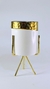 MACETA CON BASE METALICA