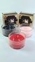 VELA AROMATICA NEGRA - ROSA - ROJA