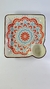 PLATO DE CERAMICA CON DISEÑO - TS DECO