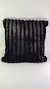 FUNDA ALMOHADON PIEL NEGRA