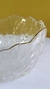 ENSALADERA VIDRIO BORDE DORADO - comprar online