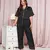 Pijama Camisero Raso Mujer Amplio Sexy Talles Grandes - comprar online