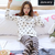 Pijama Invierno Mujer De Algodon Estampado Talles Grandes - comprar online