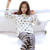Pijama Invierno Mujer De Algodon Estampado Talles Grandes - comprar online