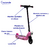 Monopatín Scooter Eléctrico Infantil A Batería 12v Con Luces