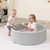 Pelotero tipo Montessori Rígido Redondo Mega Baby Piscina De Bolas Blandas - Creciendo