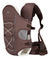 Mochila Porta Bebé Grou Elegante Y Reforzada Hasta 12 Kg
