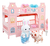 Playset Mega Baby Conejitos Baby Dreamy Casa Muñecas