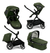 Cochecito Para Bebé Doble Hermanos Mellizos Nuna Demi Grow + Moisés. en internet