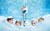 Imagen de Piso Goma Frozen Disney Anti Golpe Original 9 Piezas 7888