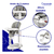 Silla De Comer Peg Perego Tatamia Follow Me Mecedora - Creciendo