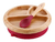 Plato Avanchy De Bamboo Con Divisiones Y Cuchara - Creciendo