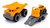 Set Camión Volqueta Con Remolque Mega Baby Vehiculos - Creciendo
