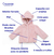 Imagen de Saco Bear Creciendo Para Bebés Niños Piel Con Capucha