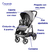 Imagen de Coche Peg Perego Veloce Liviano Compacto