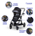 Coche Travel System Baby Trend Morph Single - Creciendo
