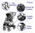 Coche Peg Perego Veloce Liviano Compacto - comprar online