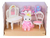 Playset Dreamy Mega Baby Coleccion Conejitos Accesorios - Creciendo