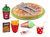 Set Comida Mega Baby Fast Food Gourmet 14 Piezas en internet