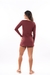 Vestido Mlk Bordô na internet