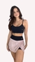 Saia Plissada Rosé - comprar online