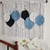 Tapiz boho con hojas decorativas