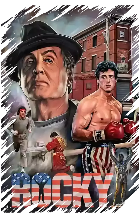 Camiseta Filme Rocky Balboa - comprar online