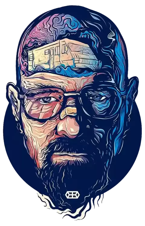 Camiseta Série Braking Bad - Walter White - comprar online